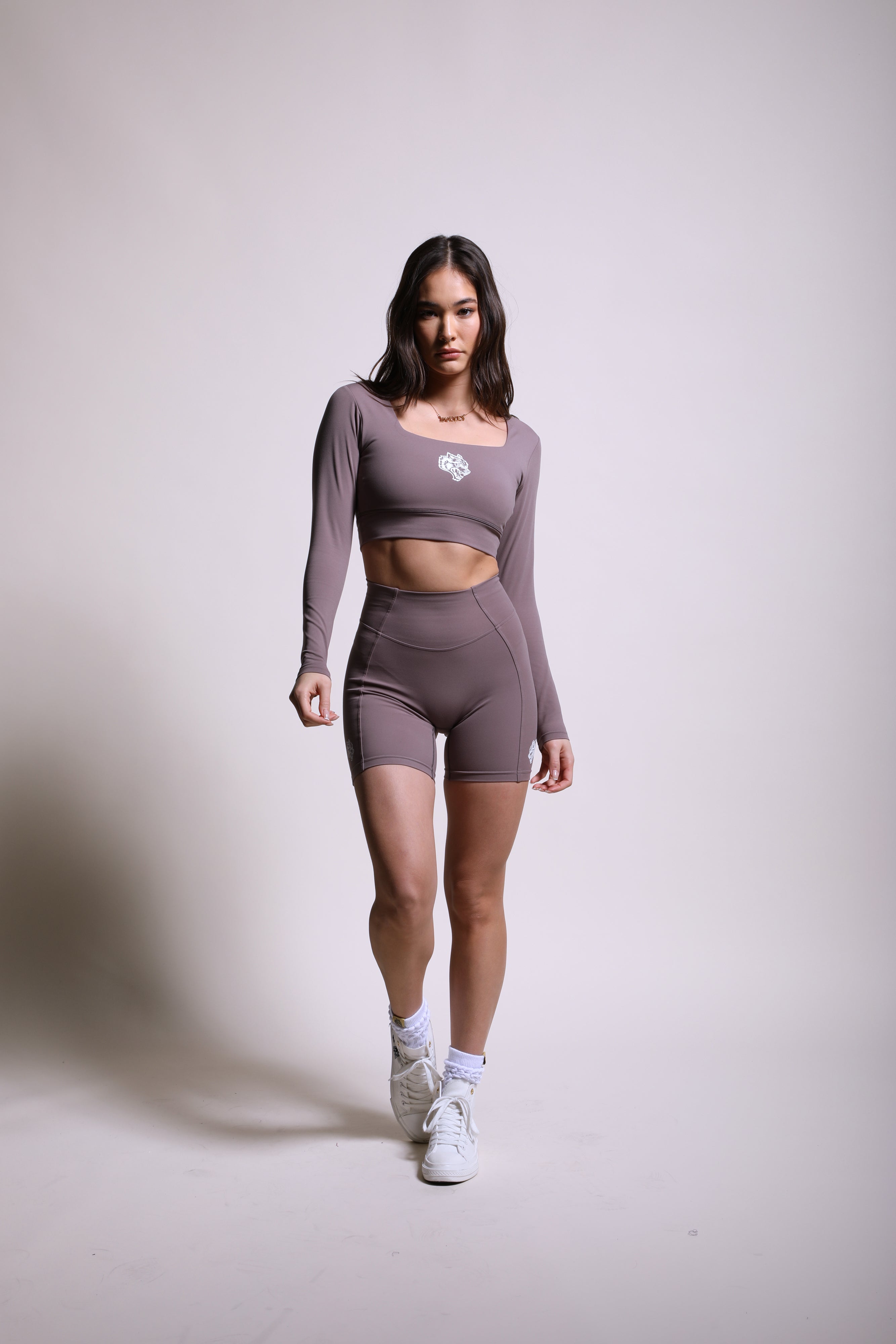 Soul L/S Jade "Energy" Top in Nirvana Gray