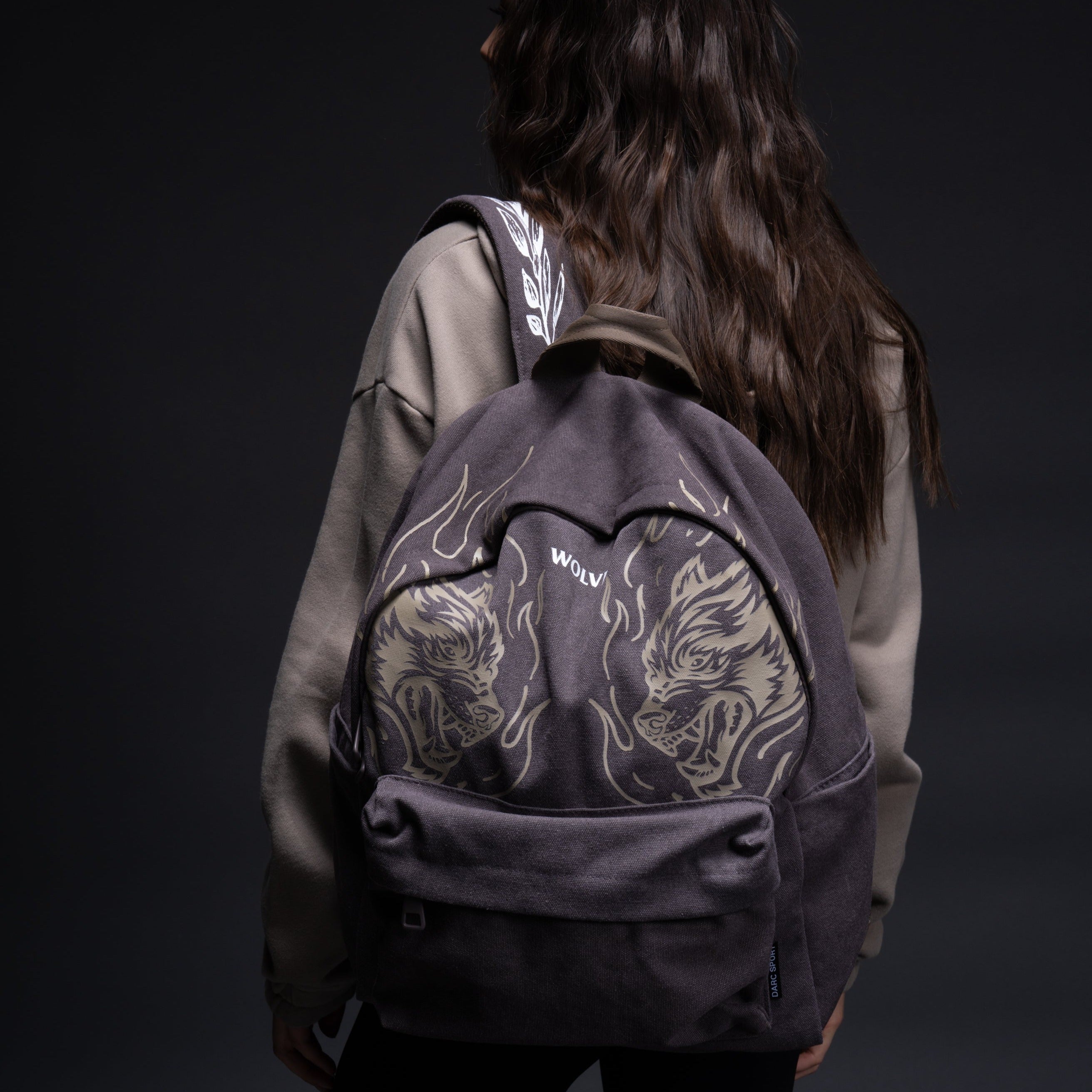 With Valor Everyday Backpack in Darc Coffee
