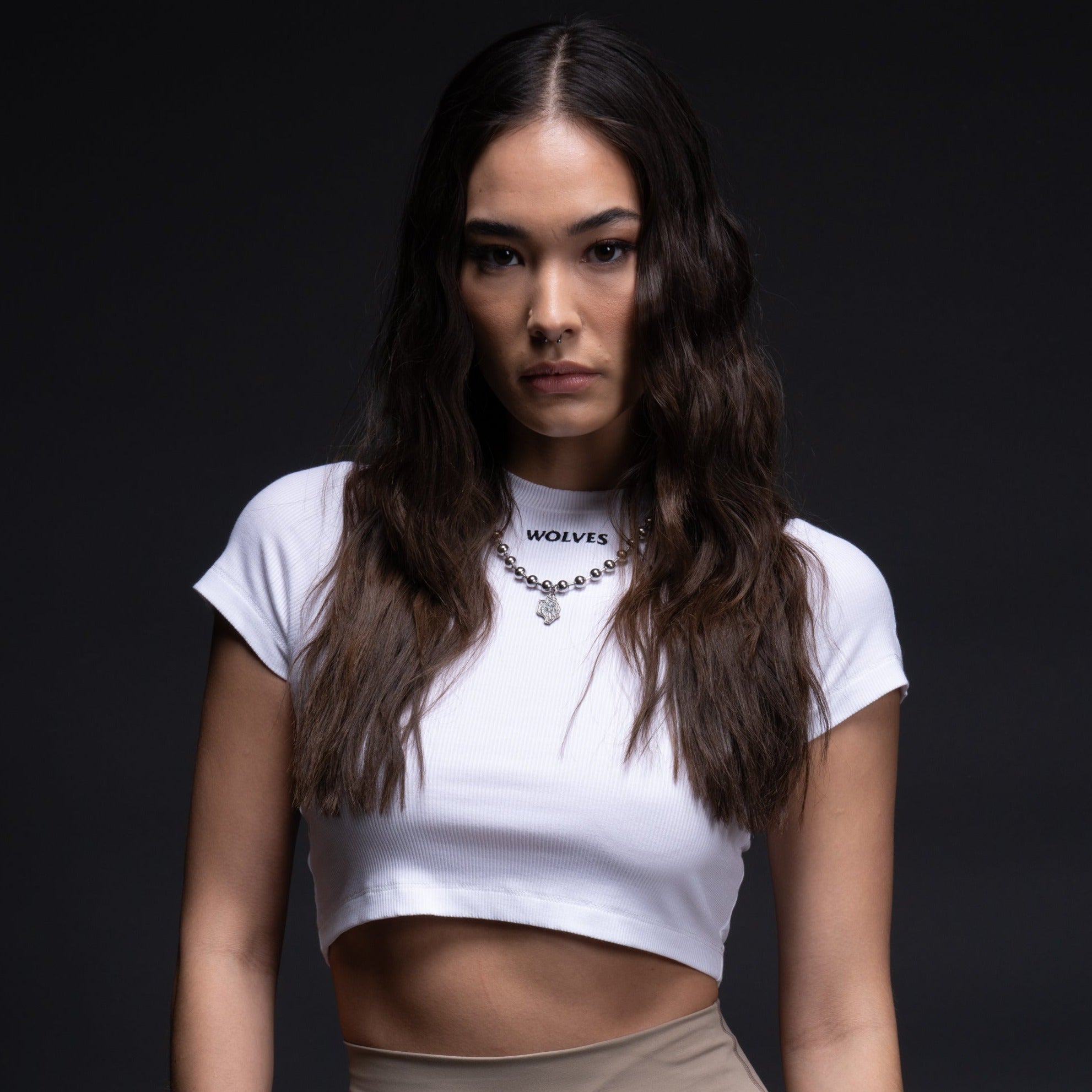 Hardcore "Kara" Tee in White