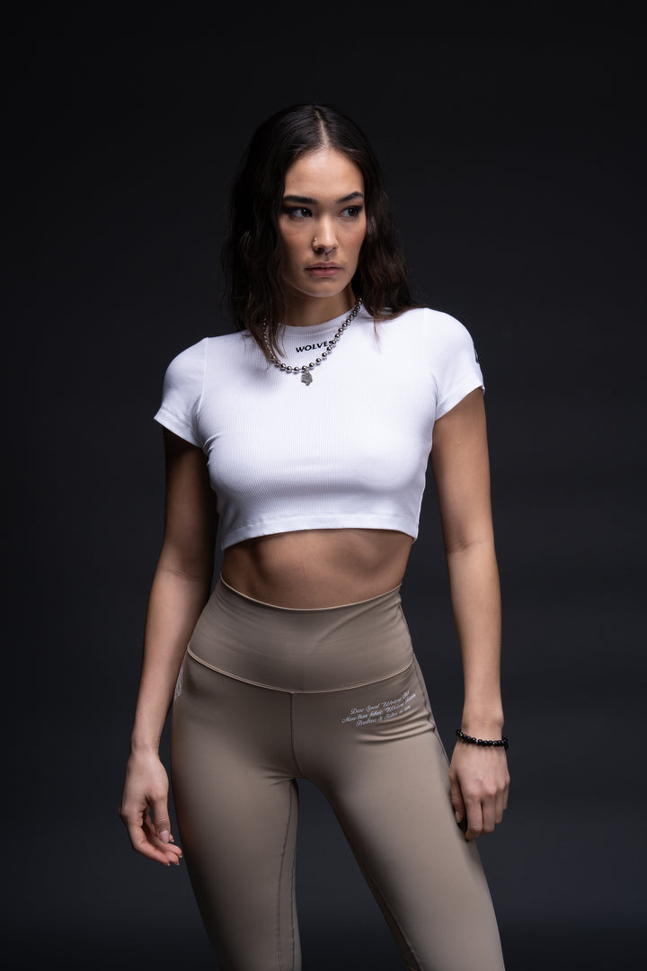 Hardcore "Kara" Tee in White