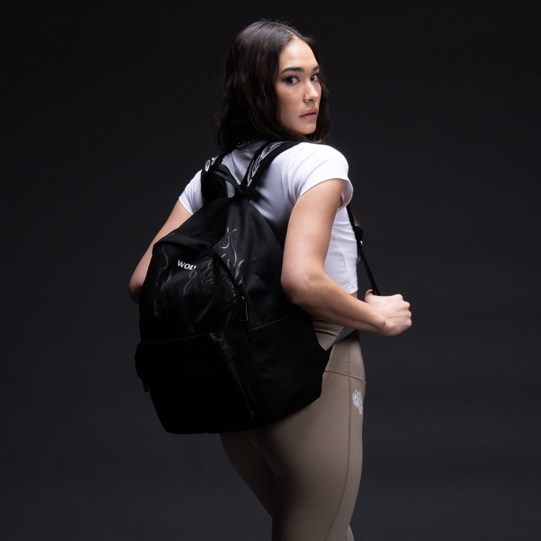 With Valor Everyday Backpack in Black