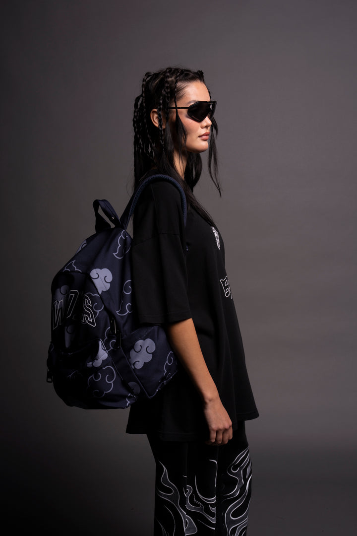 Wolf Clouds Everyday Backpack in Storm Blue