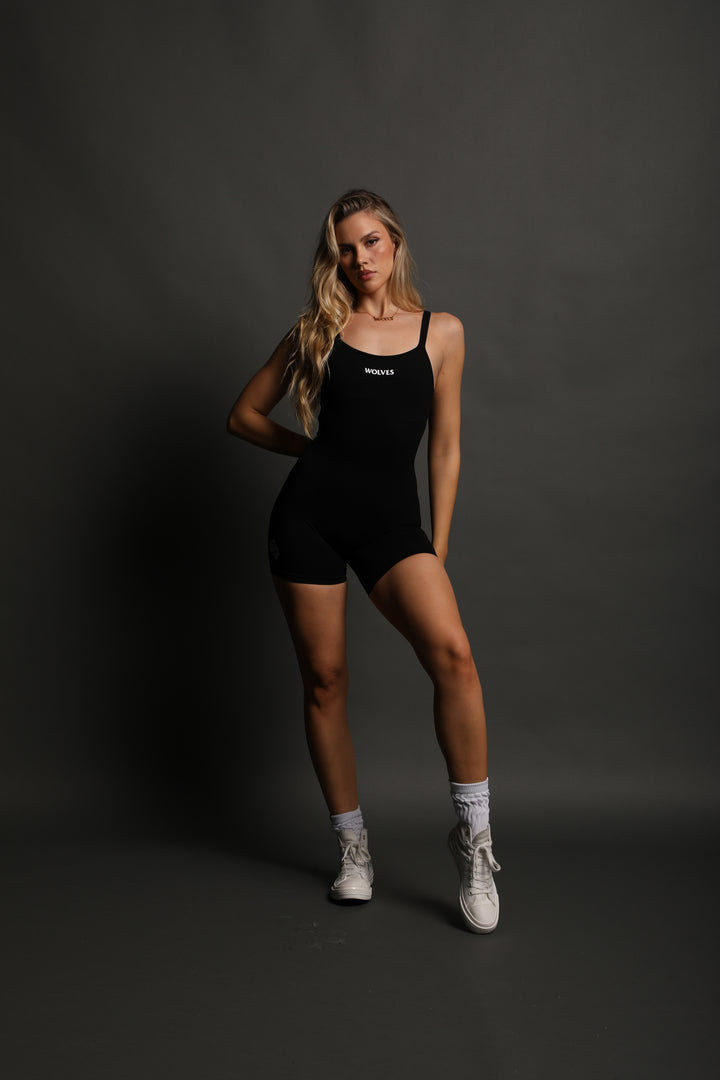 Hardcore Sierra Seamless Bodysuit in Black