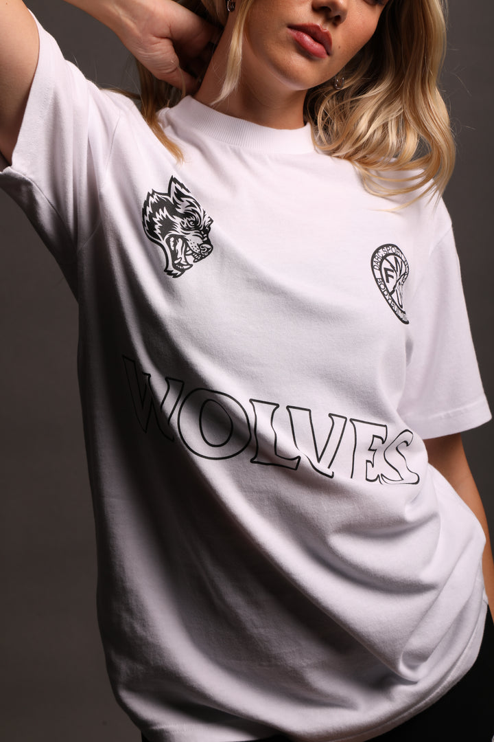 She's Hardcore "Premium Classic" Tee in White