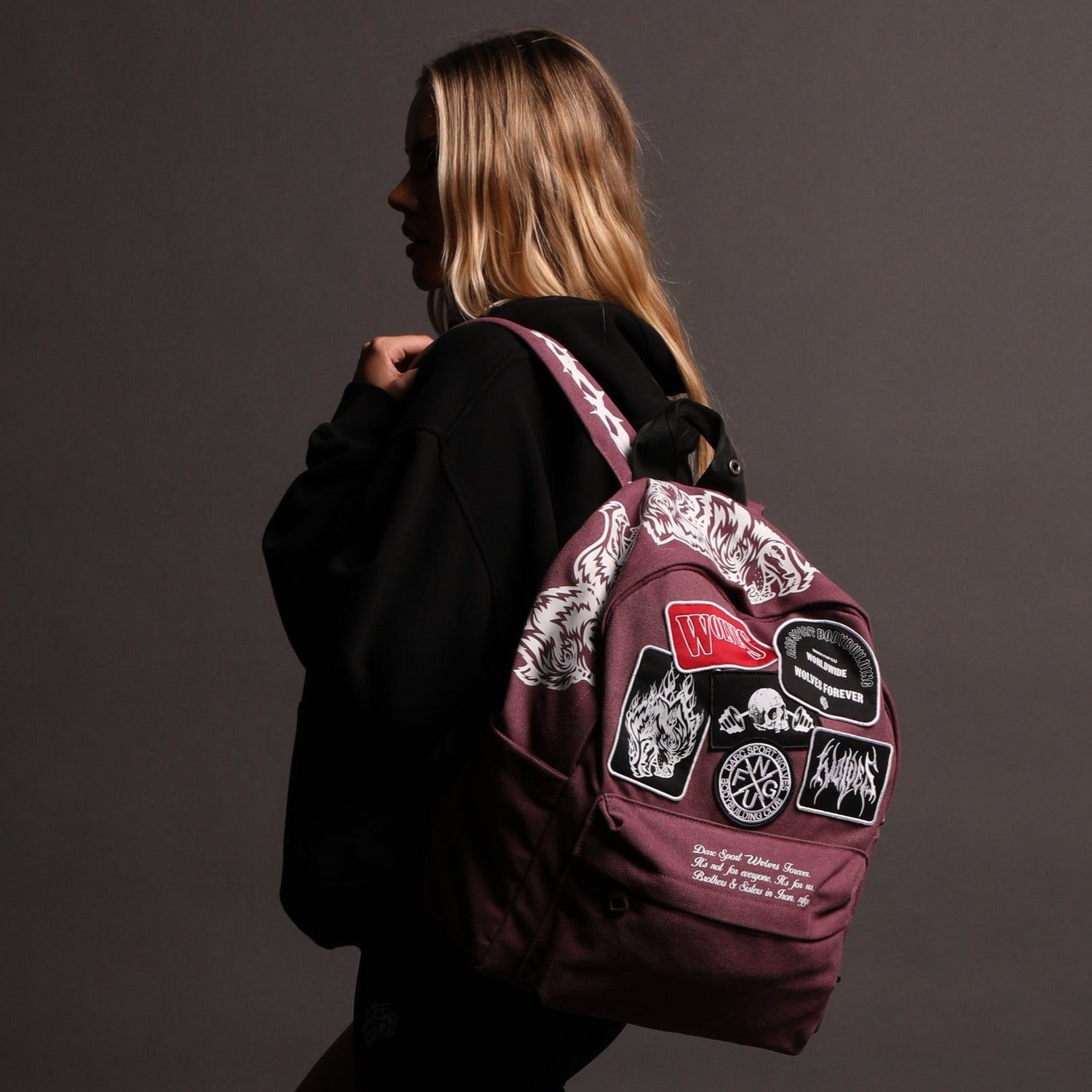 Valhalla Everyday Backpack in Oxblood