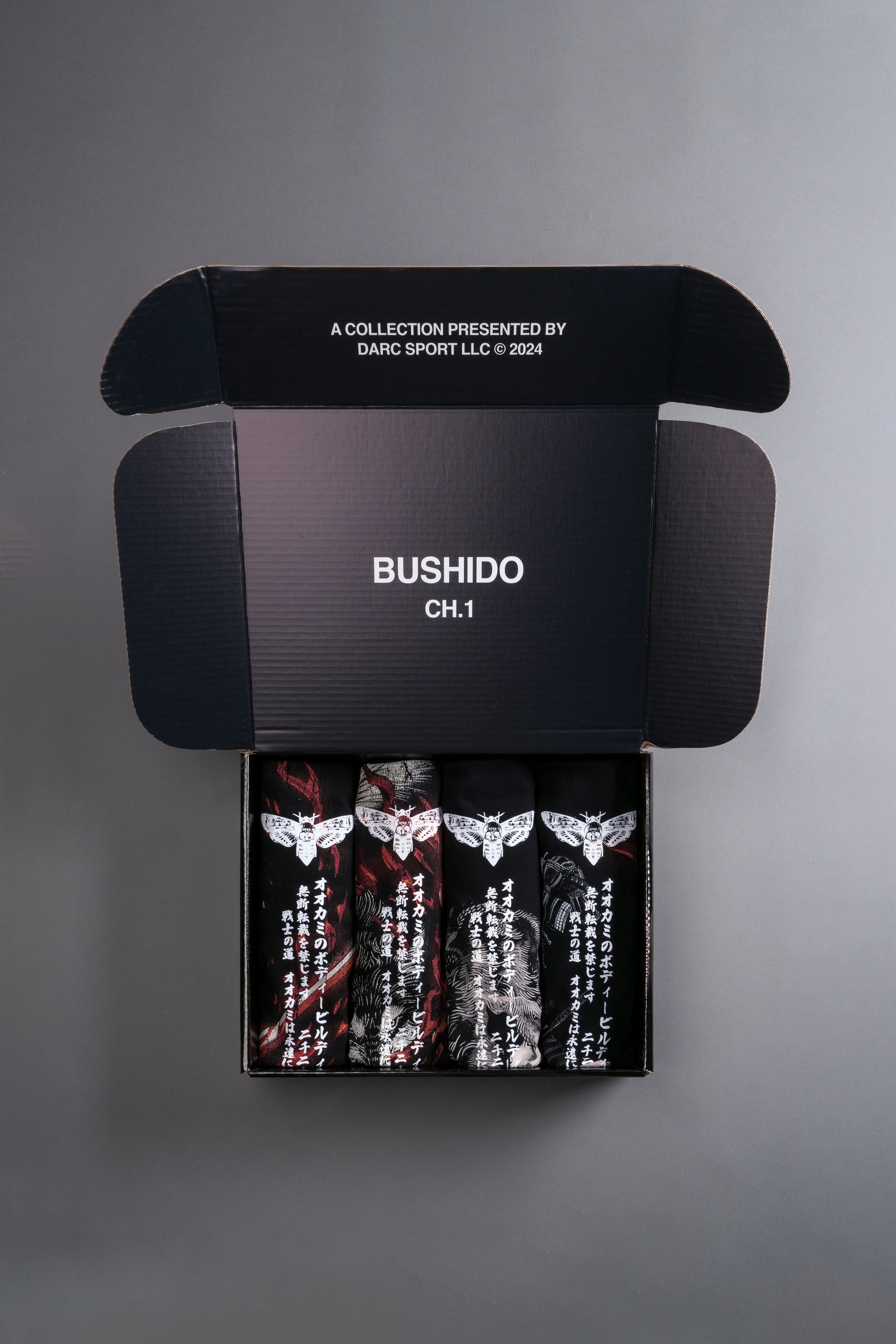 Bushido Chapter 1 "Side-By-Side" Tee Box Set in Black