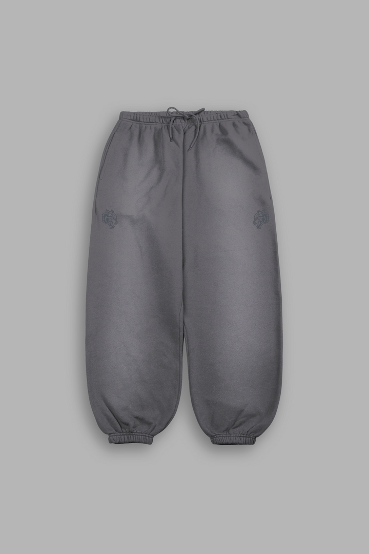Stone Pyramid Lightweight Lounger Sweat Pants in Slate Gray Sun Fade