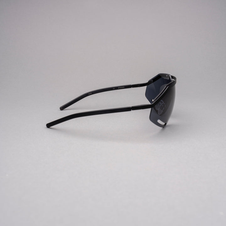 Wolf Head Speeder Glasses in Black