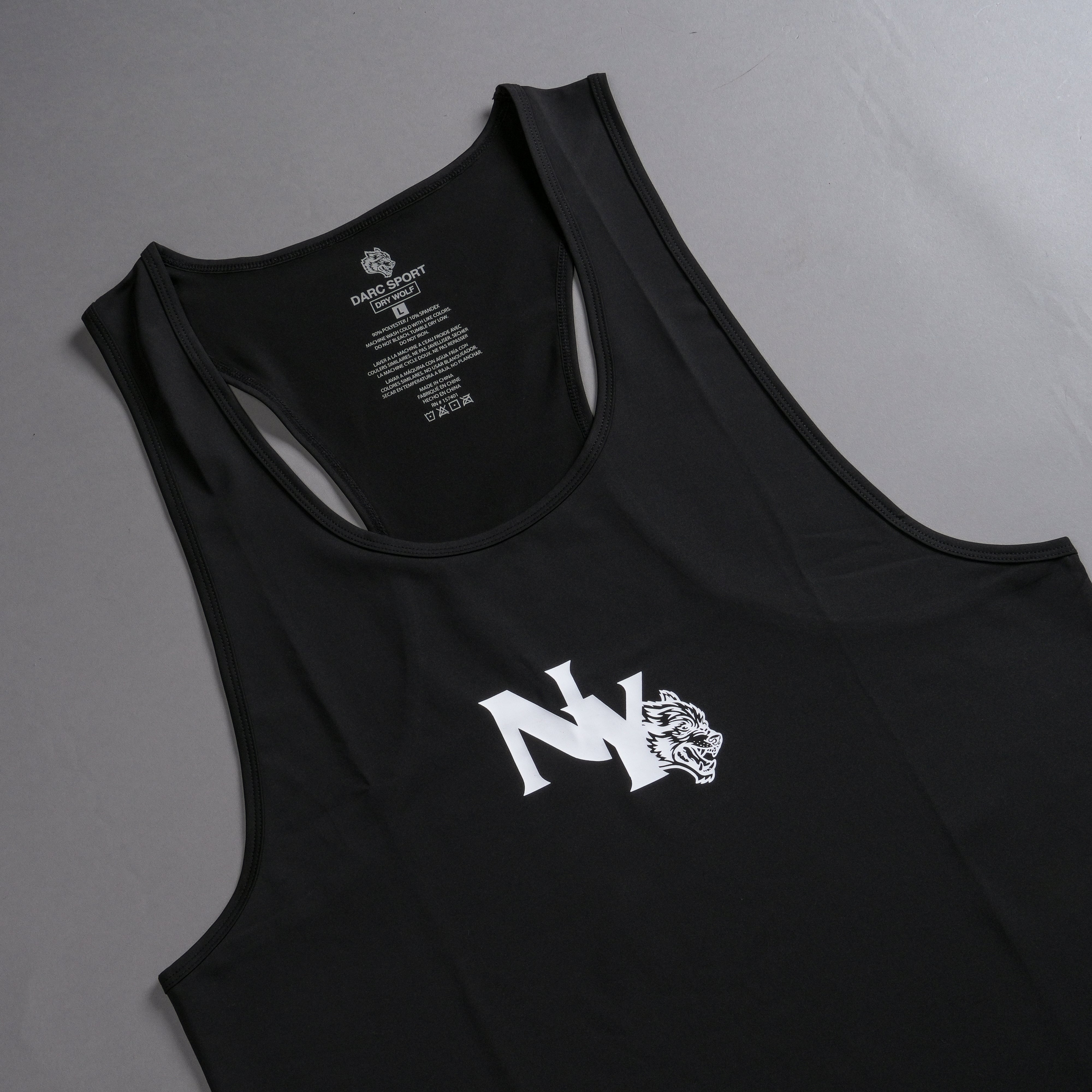 NY Wolf "Dry Wolf" (Mecca) Tank in Black