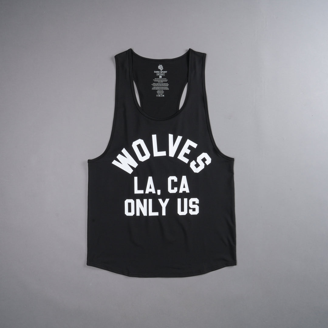 LA Wolves League "Dry Wolf" (Mecca) Tank in Black