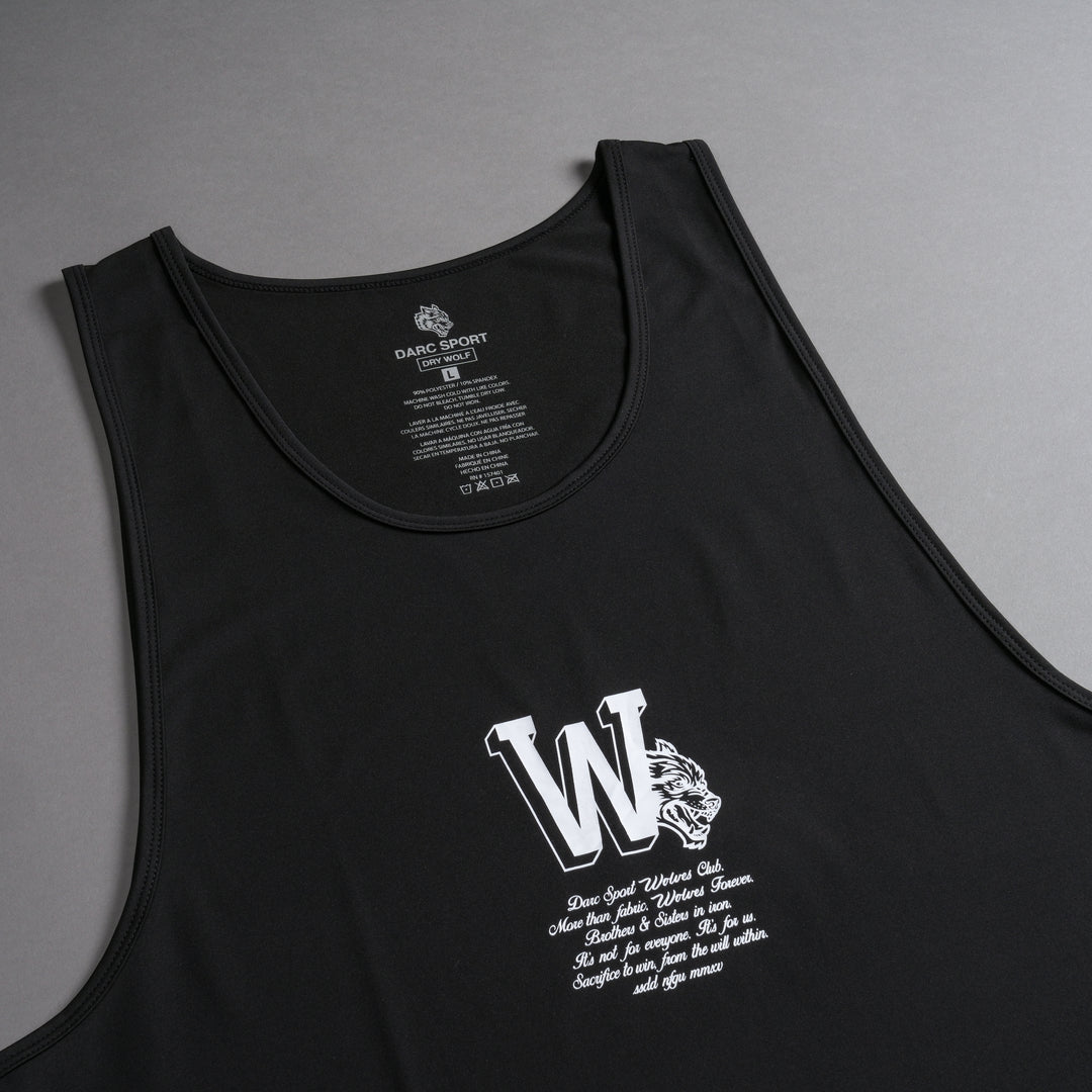 Marked "Dry Wolf" (Drop) Tank in Black