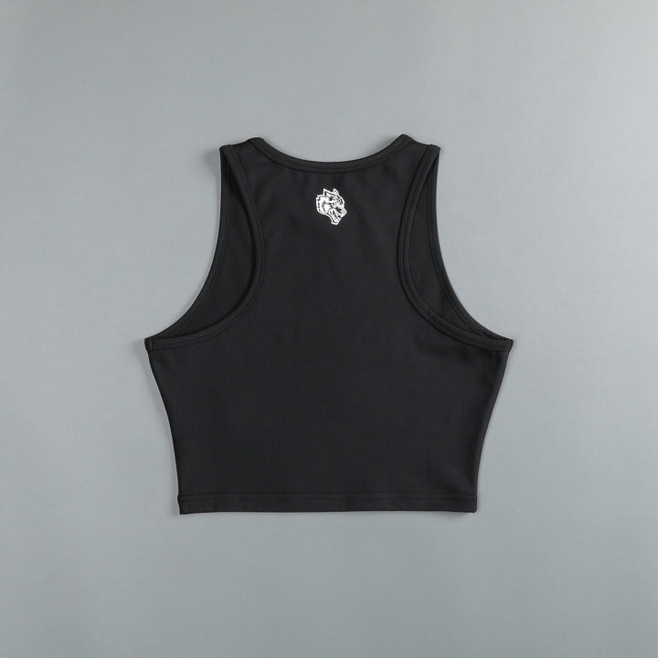 Riders On The Storm "Energy" Racerback Tank in Black