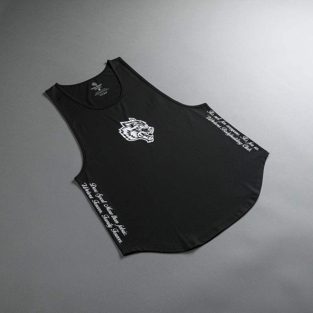 Our Tale "Dry Wolf" (Drop) Tank in Black