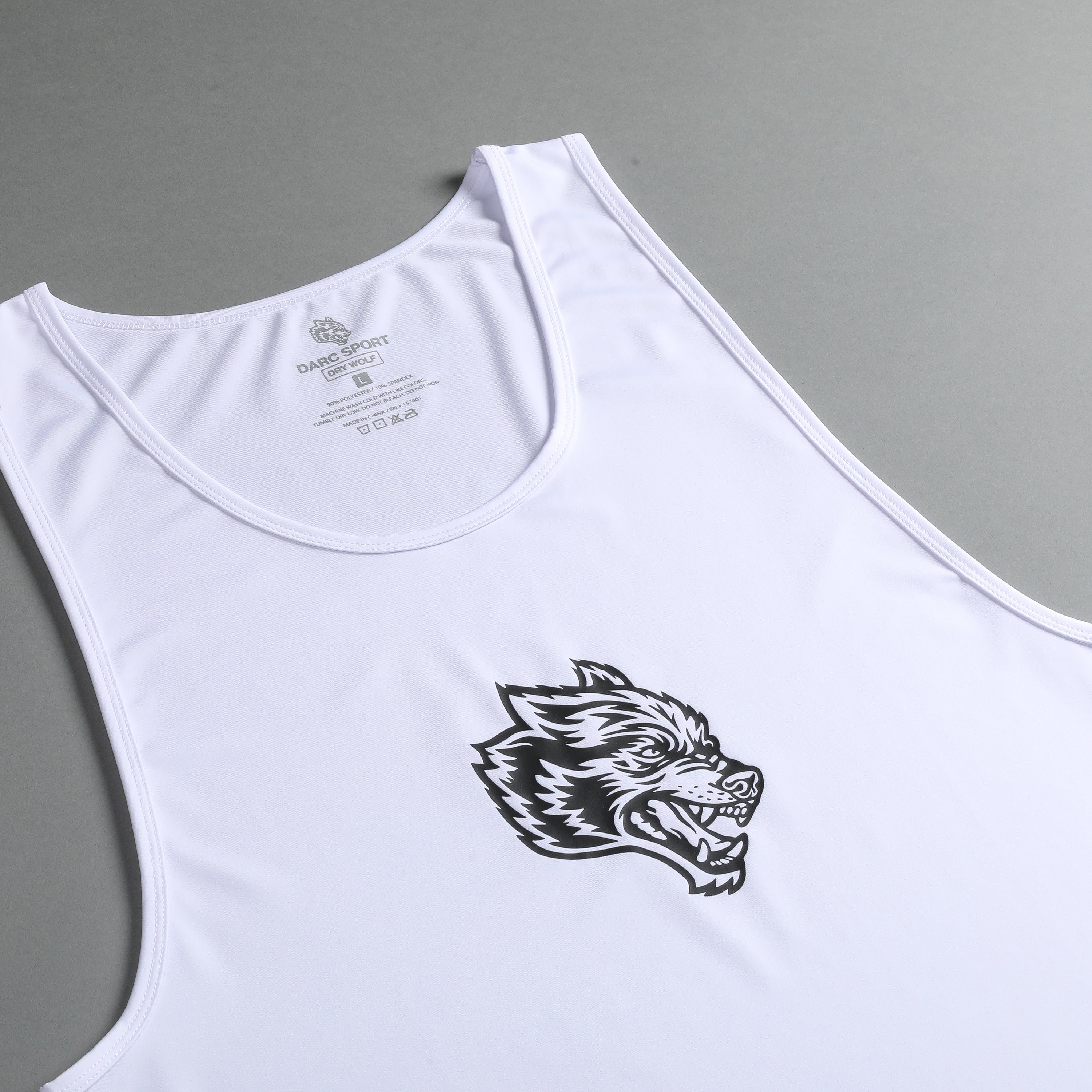 Darc Sport KIN DRY WOLF DROP TANK WHT M | www.fleettracktz.com