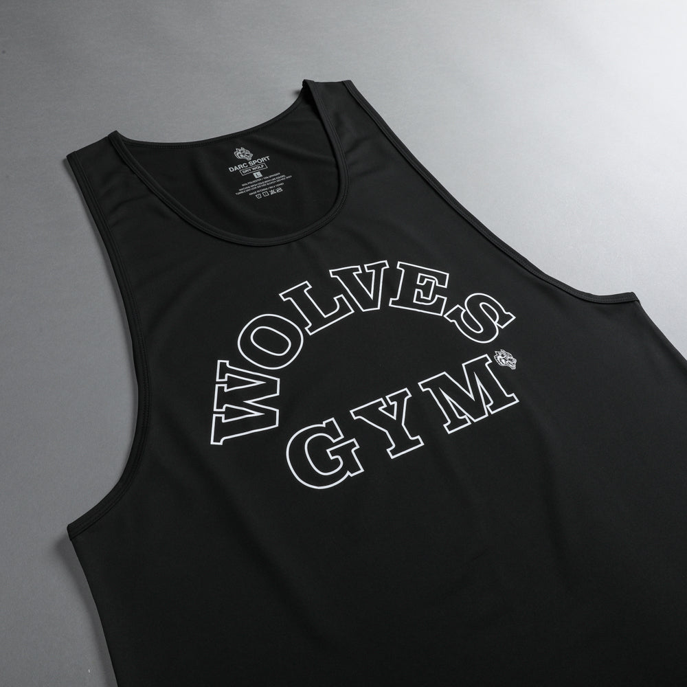 Darc Sport KIN DRY WOLF MUSCLE TEE WHT M - タンクトップ