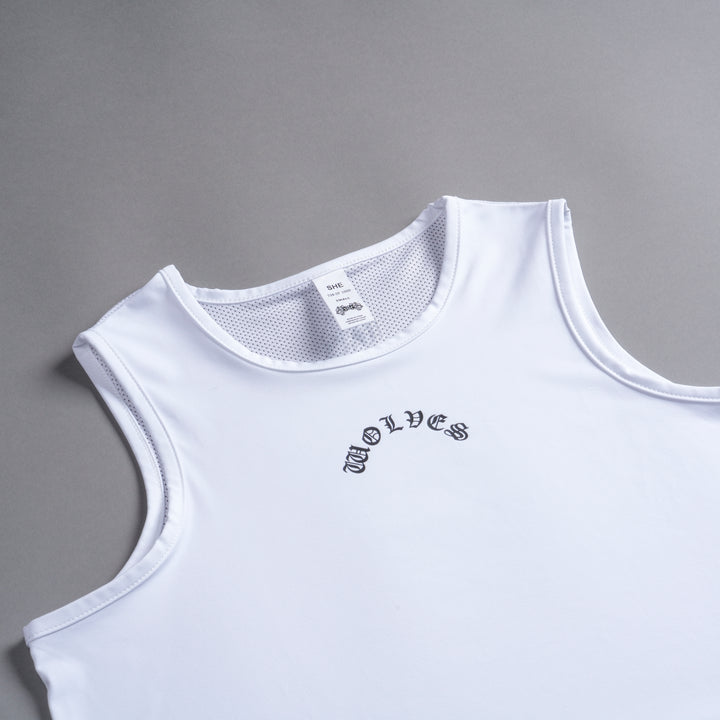 Chopper She "Dry Wolf" Training Tank in White