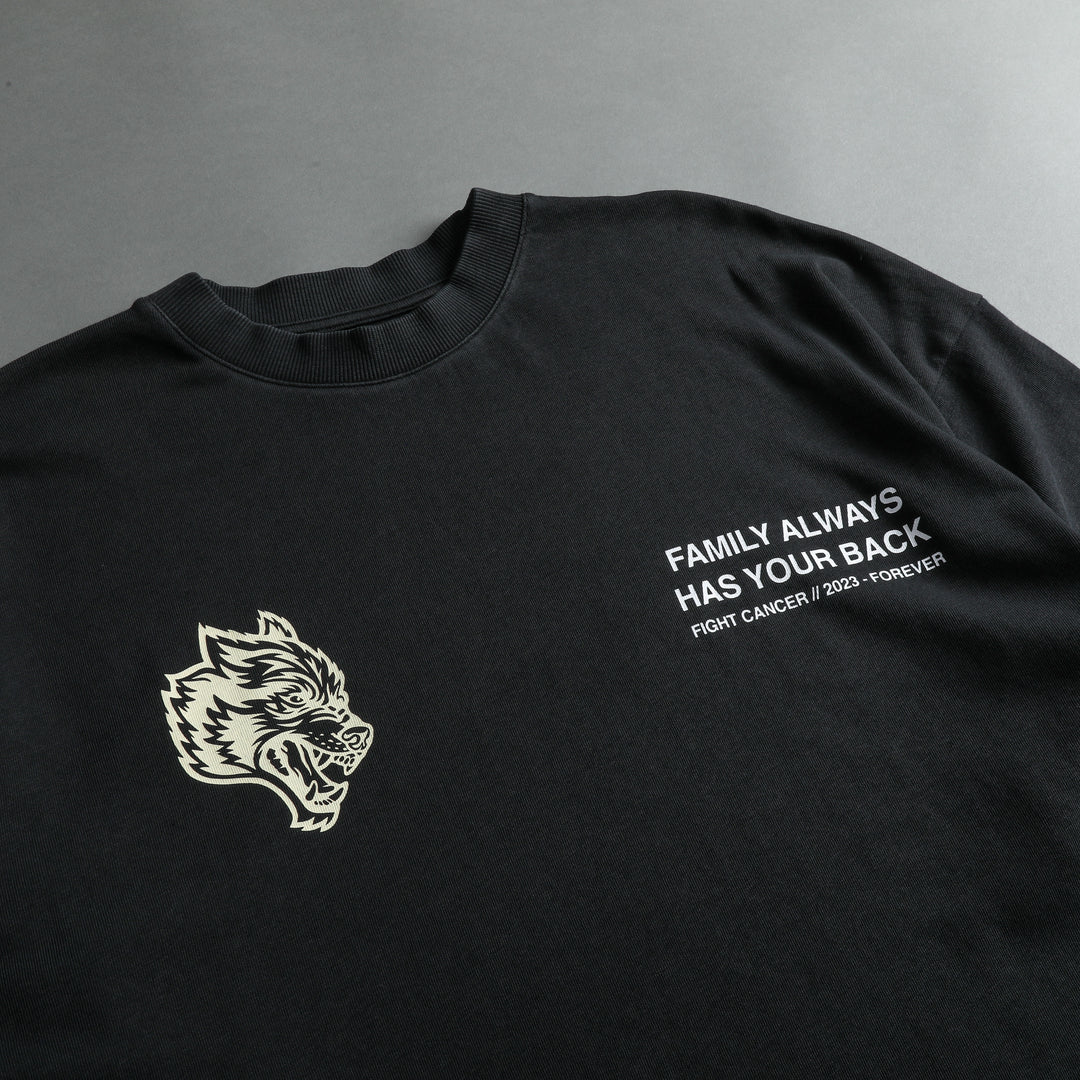 Pray "Premium" Oversized Tee in Black