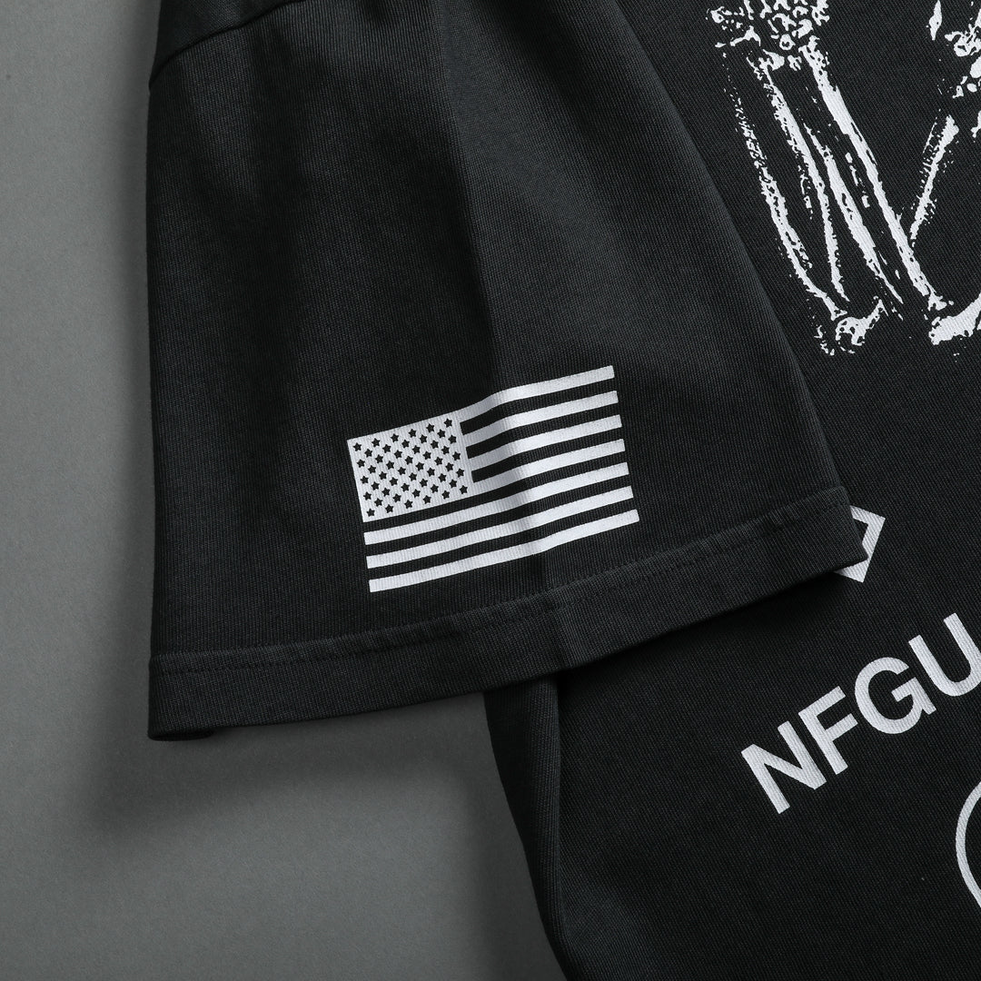 Pray "Premium" Oversized Tee in Black