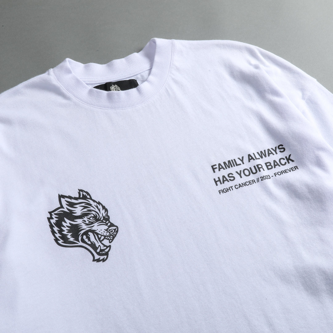 Pray "Premium" Oversized Tee in White