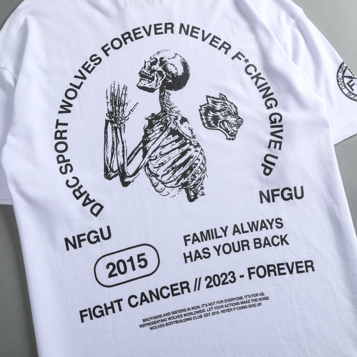 Pray "Premium" Oversized Tee in White