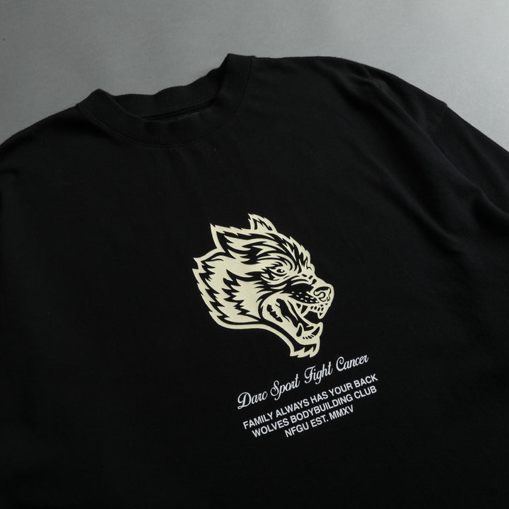 Inner Strength "Premium" Oversized Unisex Tee in Black