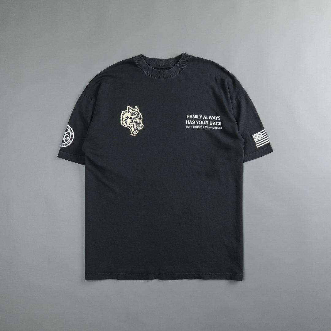 Pray "Premium" Oversized Tee in Black