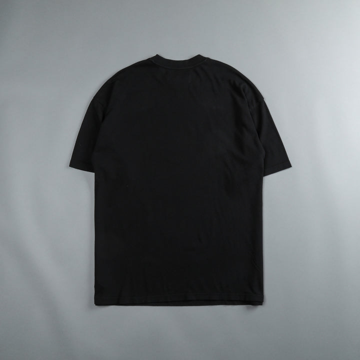 Mars "Premium Vintage" Oversized Tee in Black
