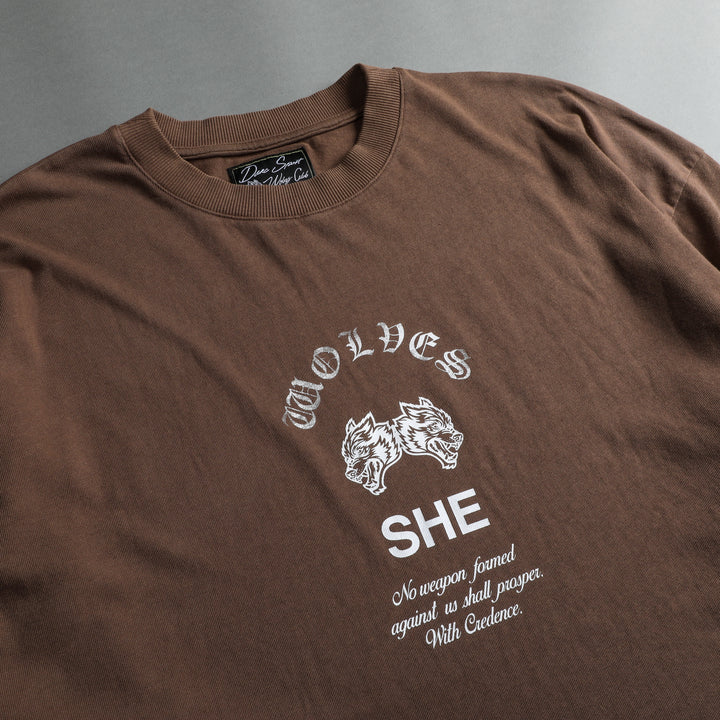 Chopper "Premium Vintage" Pump Cover Tee in Desert Dust