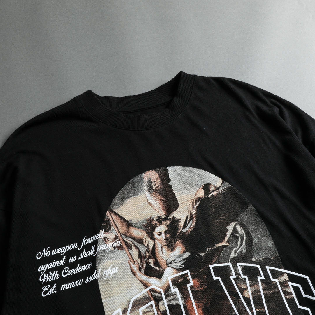 Michael "Premium" Oversized Tee in Black