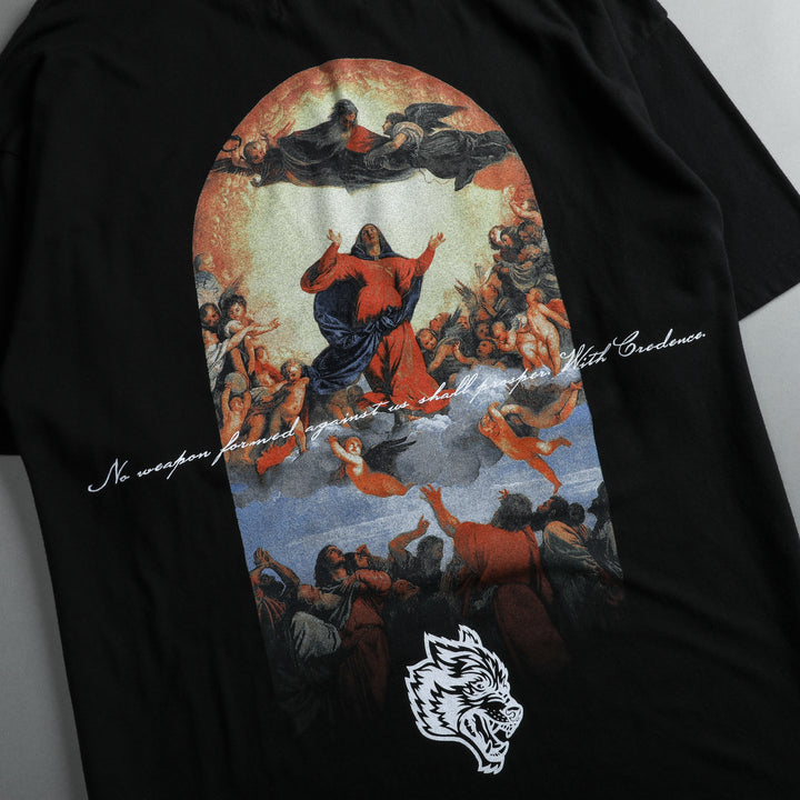 Assumption "Premium" Oversized Tee in Black