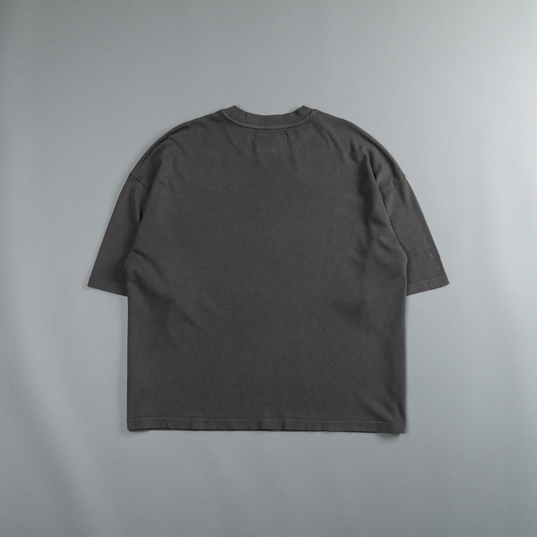 With Faith "Premium Vintage" Box Cut Tee in Wolf Gray