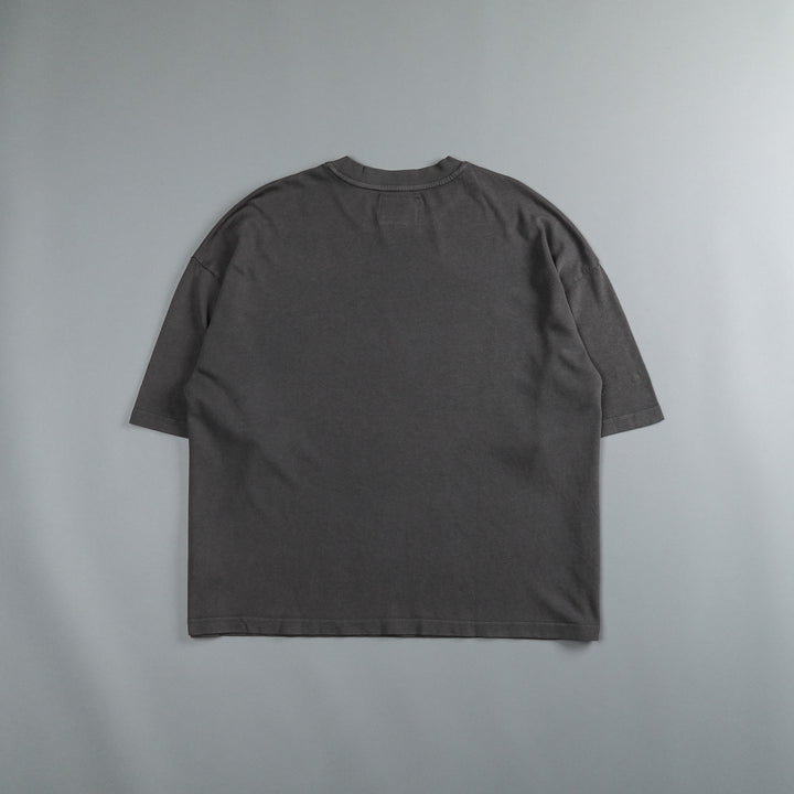 With Faith "Premium Vintage" Box Cut Tee in Wolf Gray