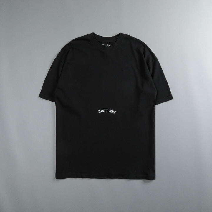 Wolves Club "Premium Vintage" Oversized Unisex Tee in Black