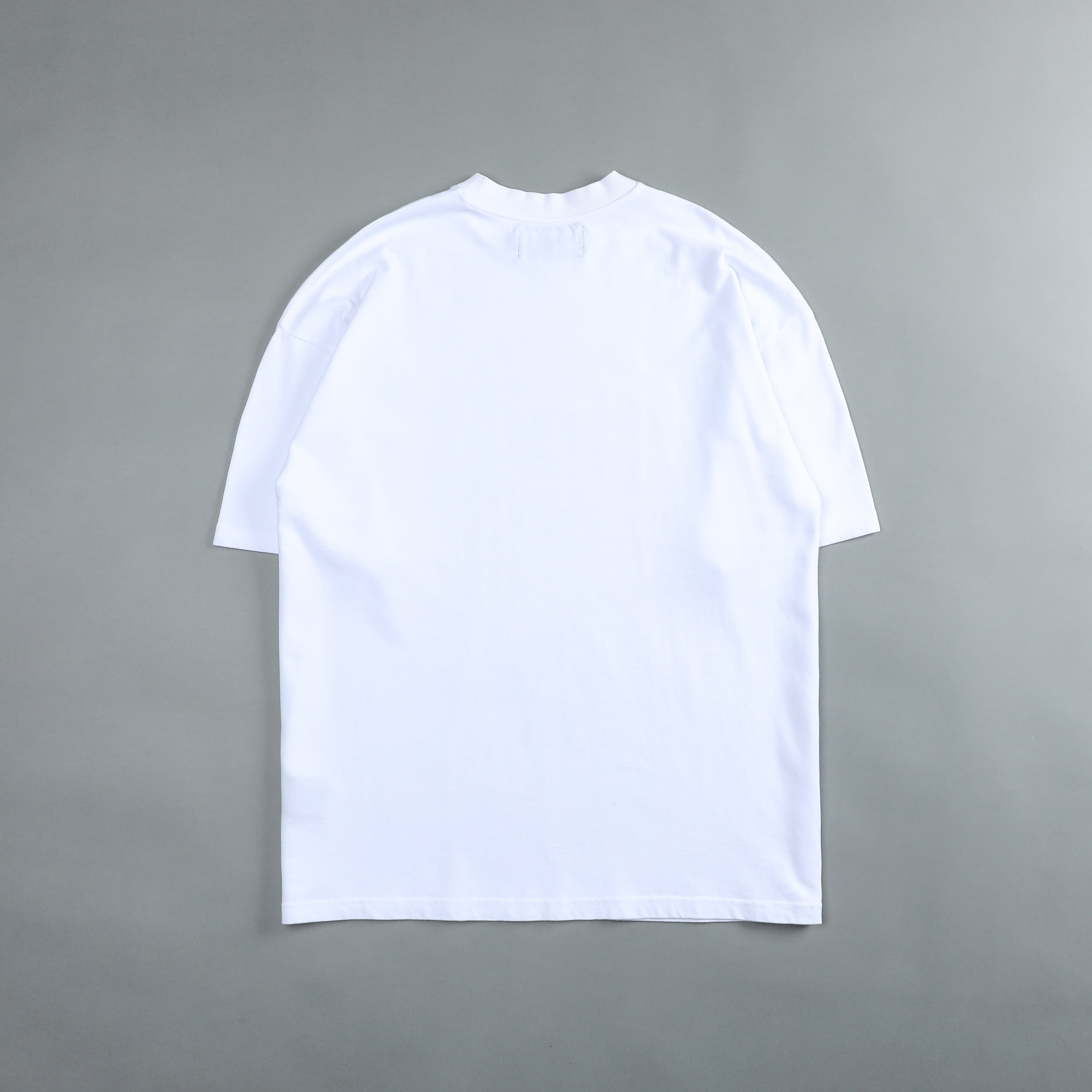 Iron Shield "Premium" Oversized Tee in White