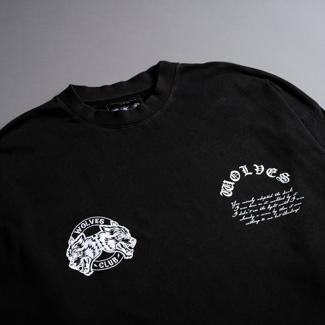 Born In It V2 "Premium" Oversized Tee in Black