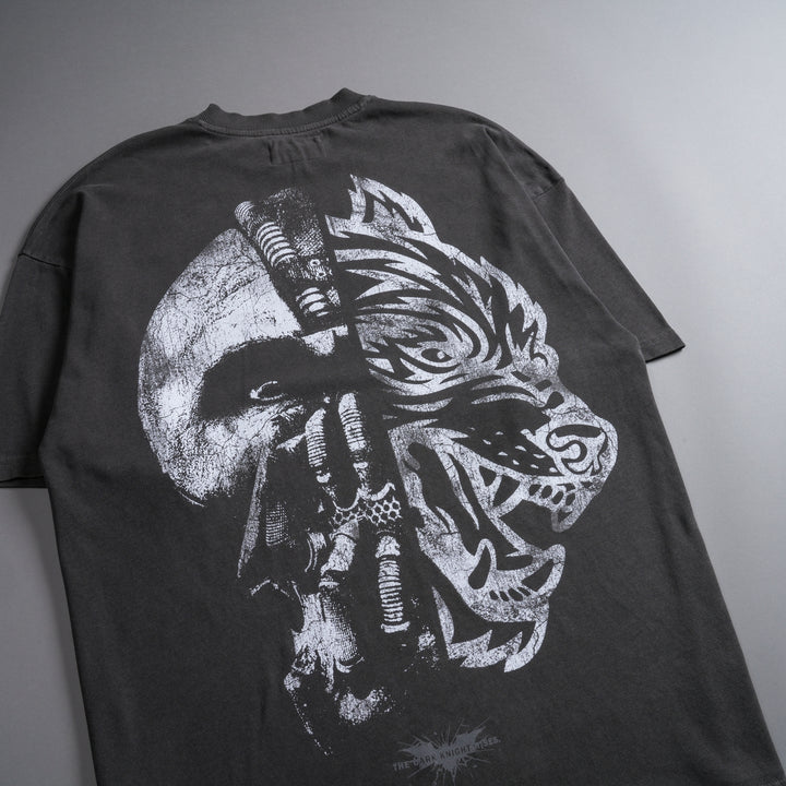 Born In It V2 "Premium" Oversized Tee in Wolf Gray