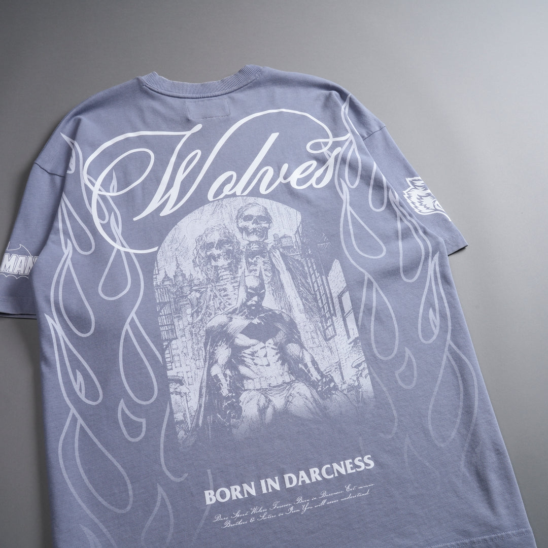 (1 Of 500) Darc Rises "Premium" Oversized Tee in Purple Stone