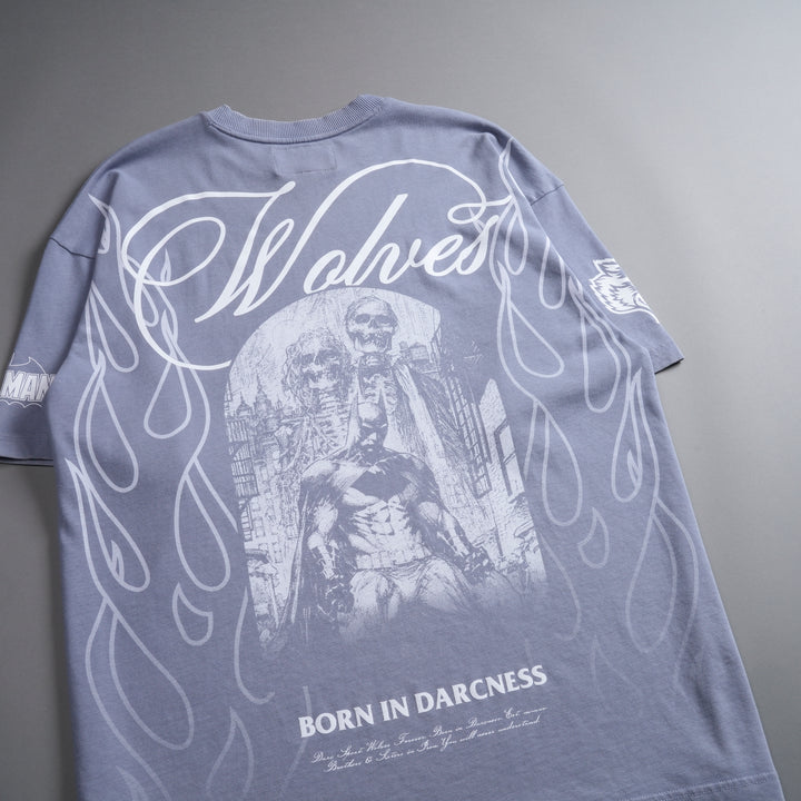 (1 Of 500) Darc Rises "Premium" Oversized Tee in Purple Stone