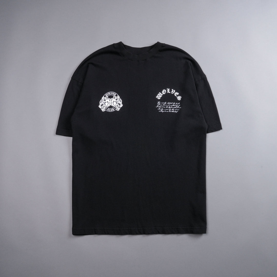 Born In It V2 "Premium" Oversized Tee in Black