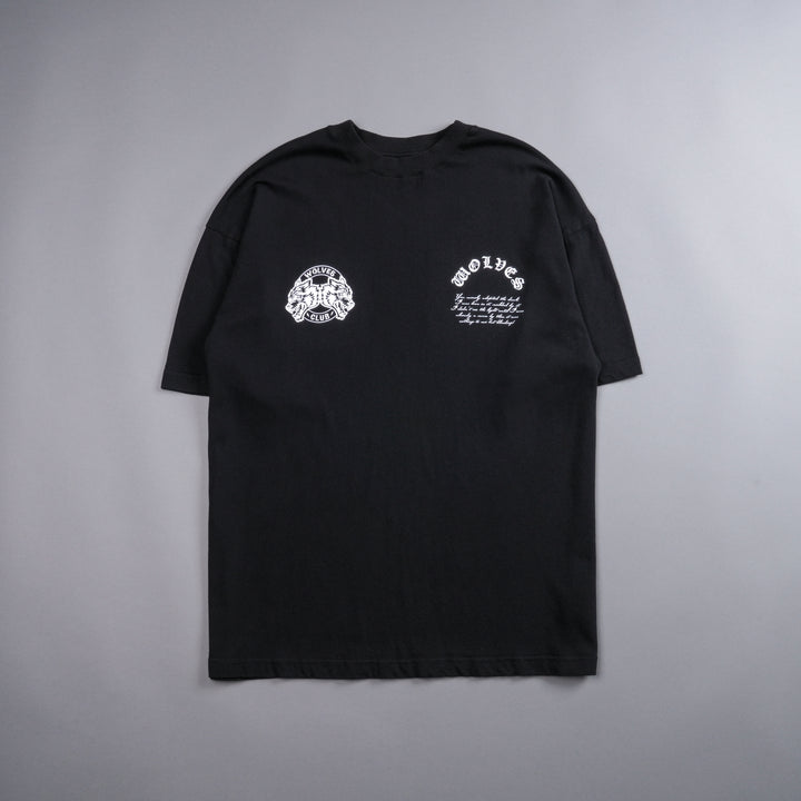 Born In It V2 "Premium" Oversized Tee in Black