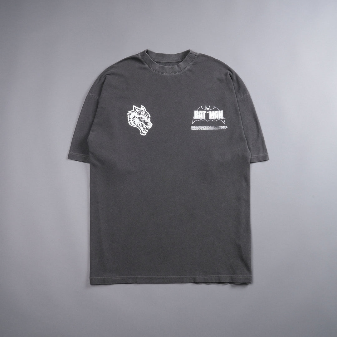 When Darcness Calls "Premium" Oversized Tee in Wolf Gray
