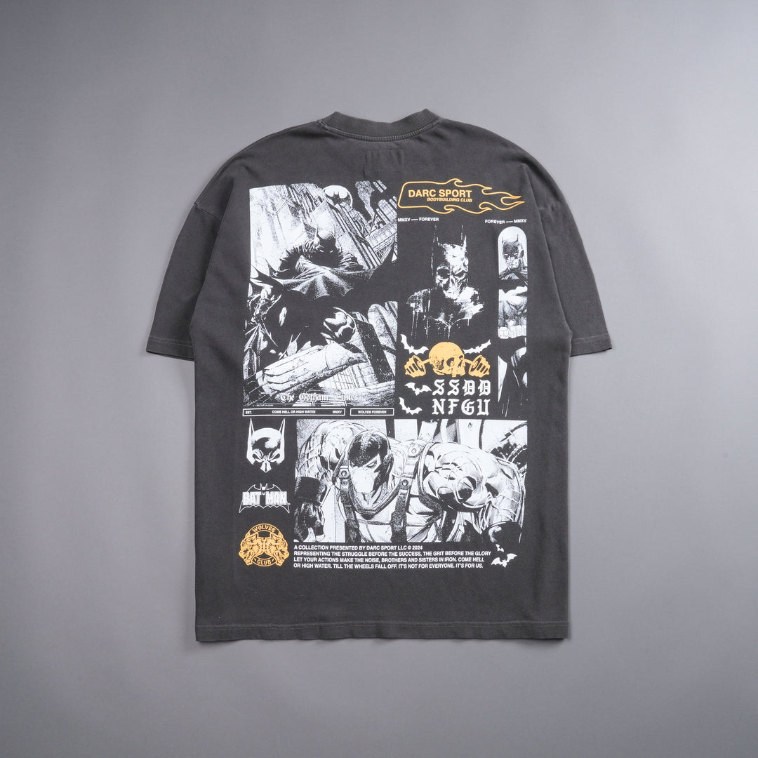 When Darcness Calls "Premium" Oversized Tee in Wolf Gray