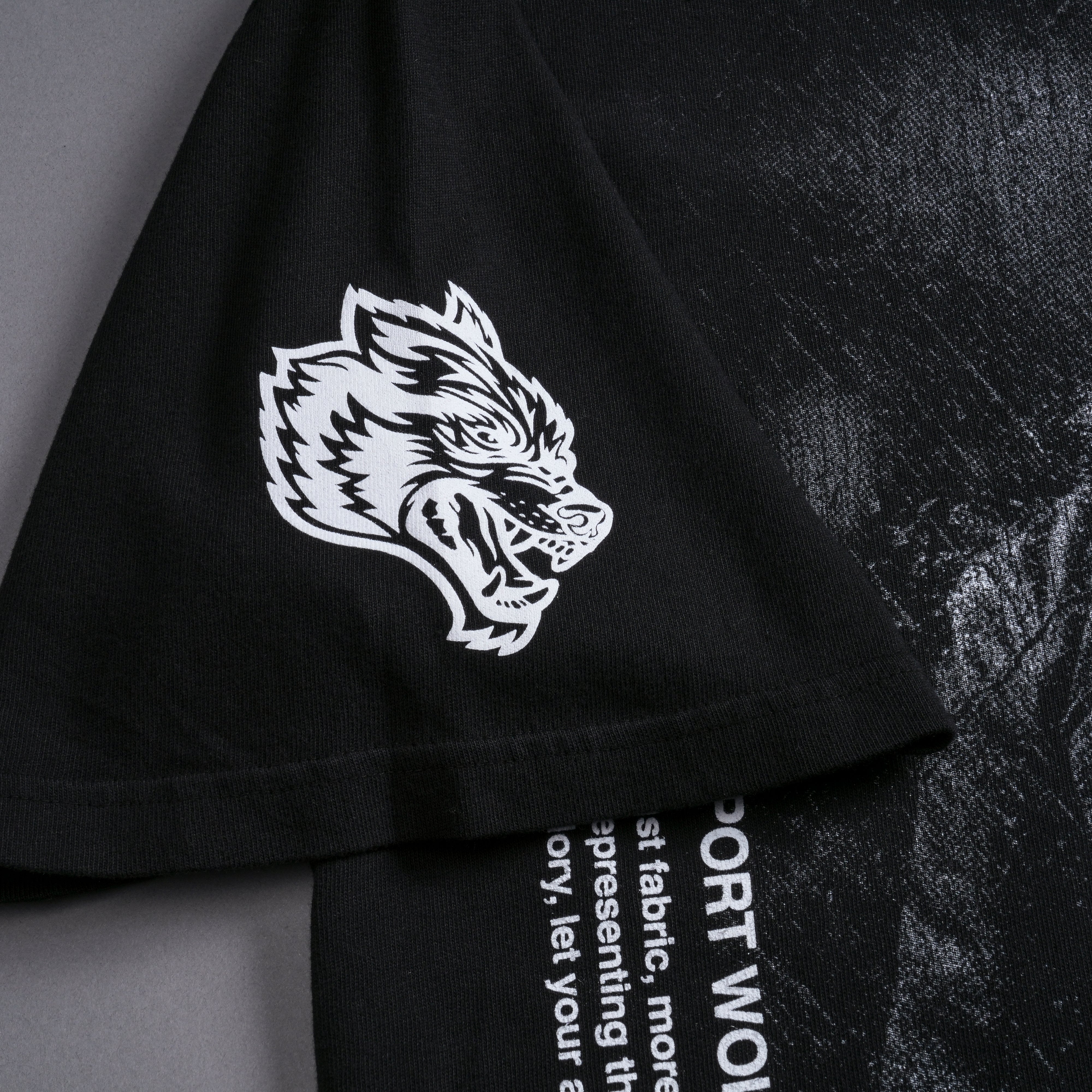 Rise Again V2 "Premium" Oversized Tee in Black