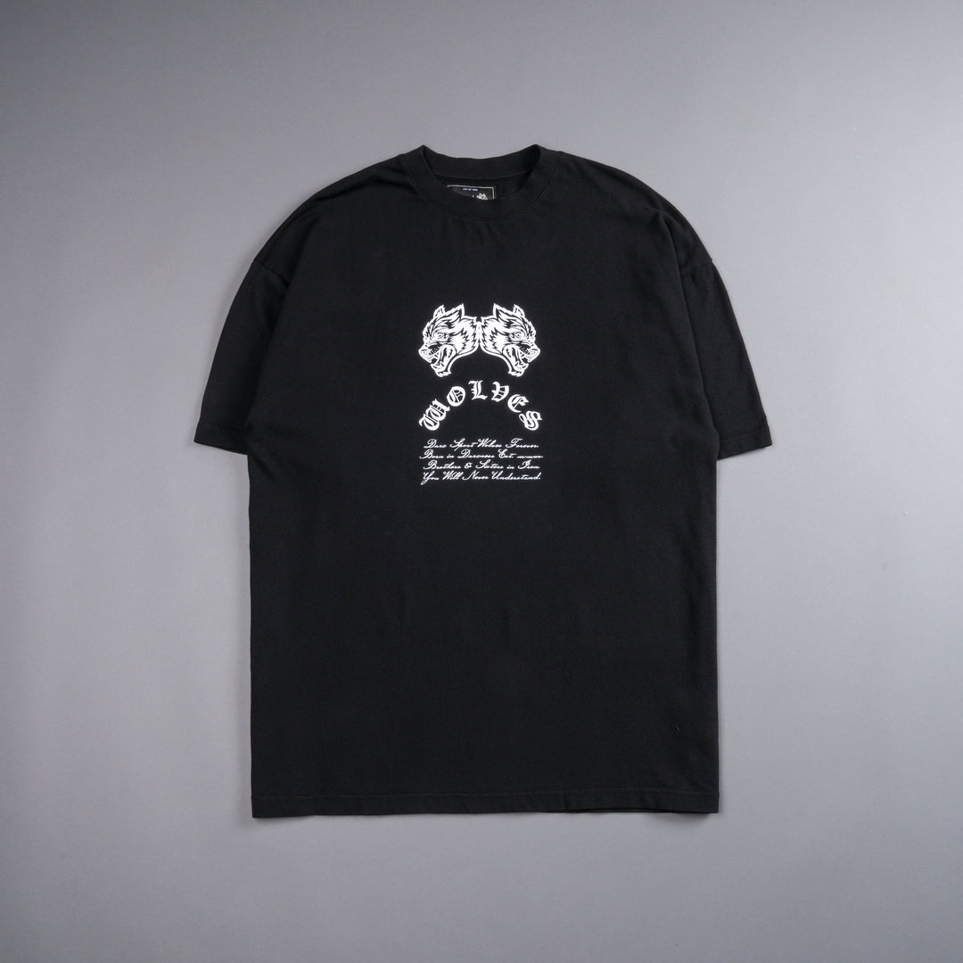 Darc Cave "Premium" Oversized Tee in Black