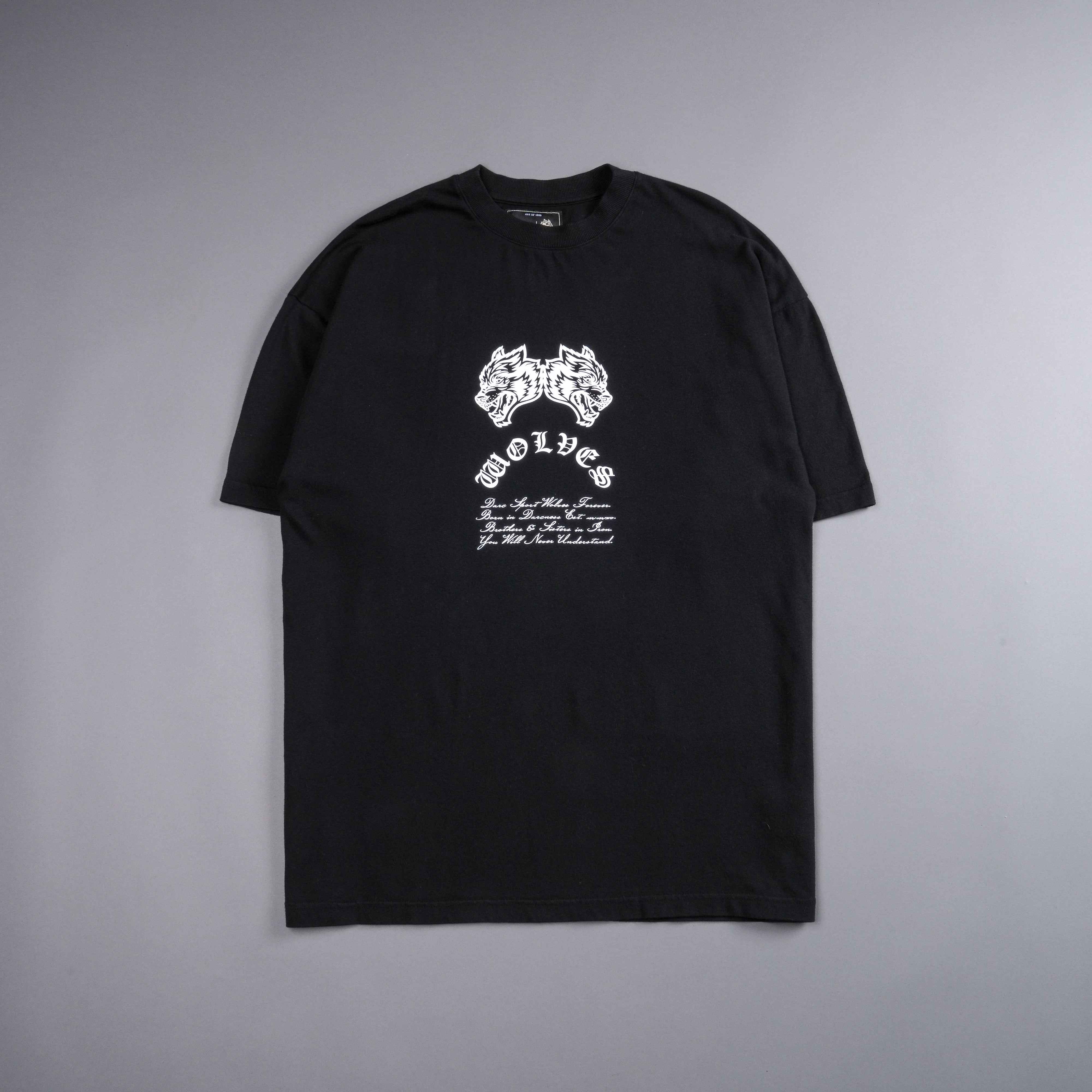 Darc Cave "Premium" Oversized Tee in Black