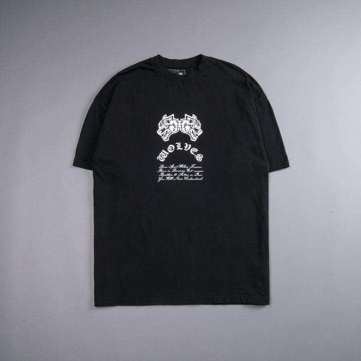 Darc Cave "Premium" Oversized Tee in Black