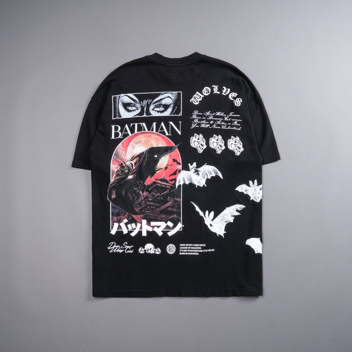 Darc Cave "Premium" Oversized Tee in Black