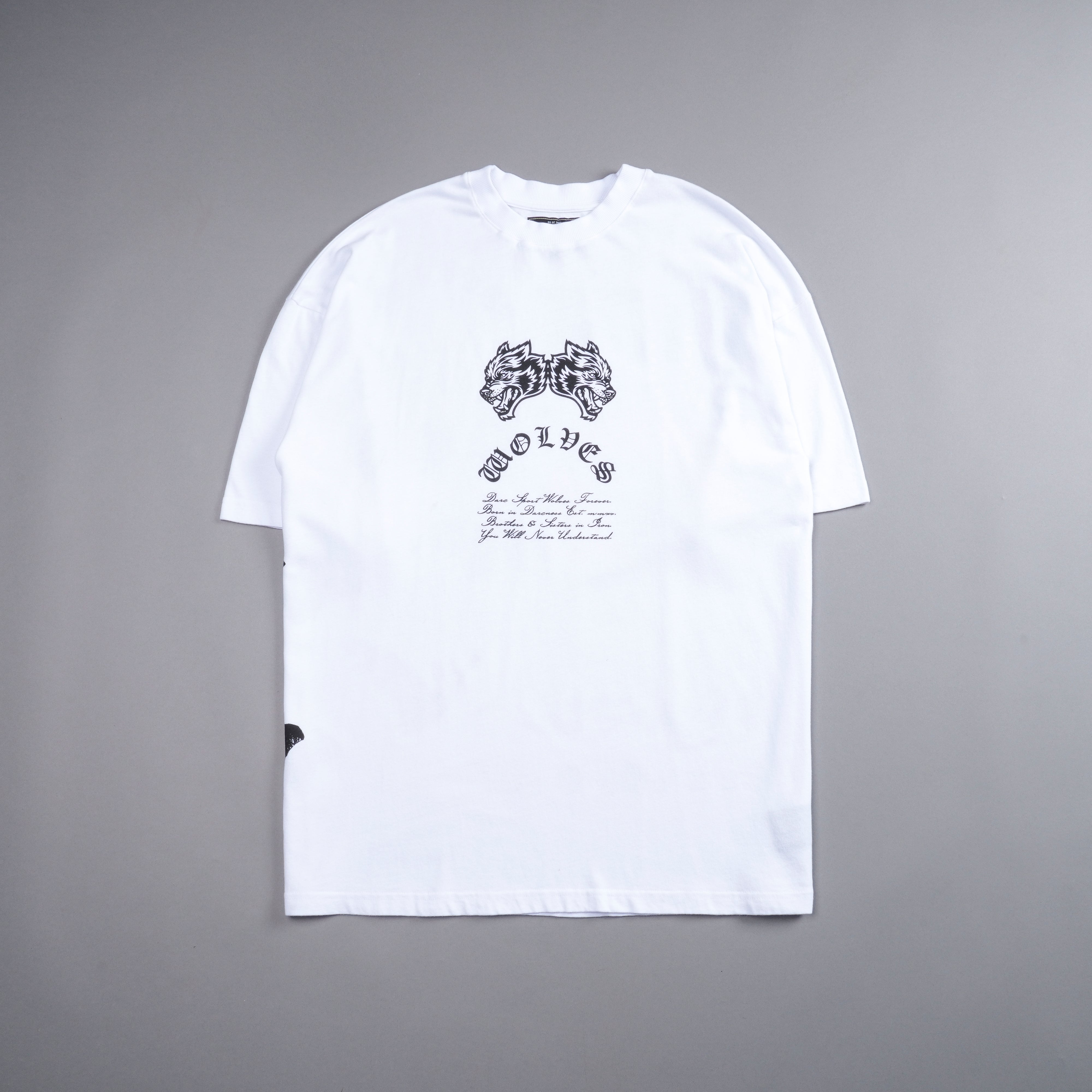 Darc Cave "Premium" Oversized Tee in White