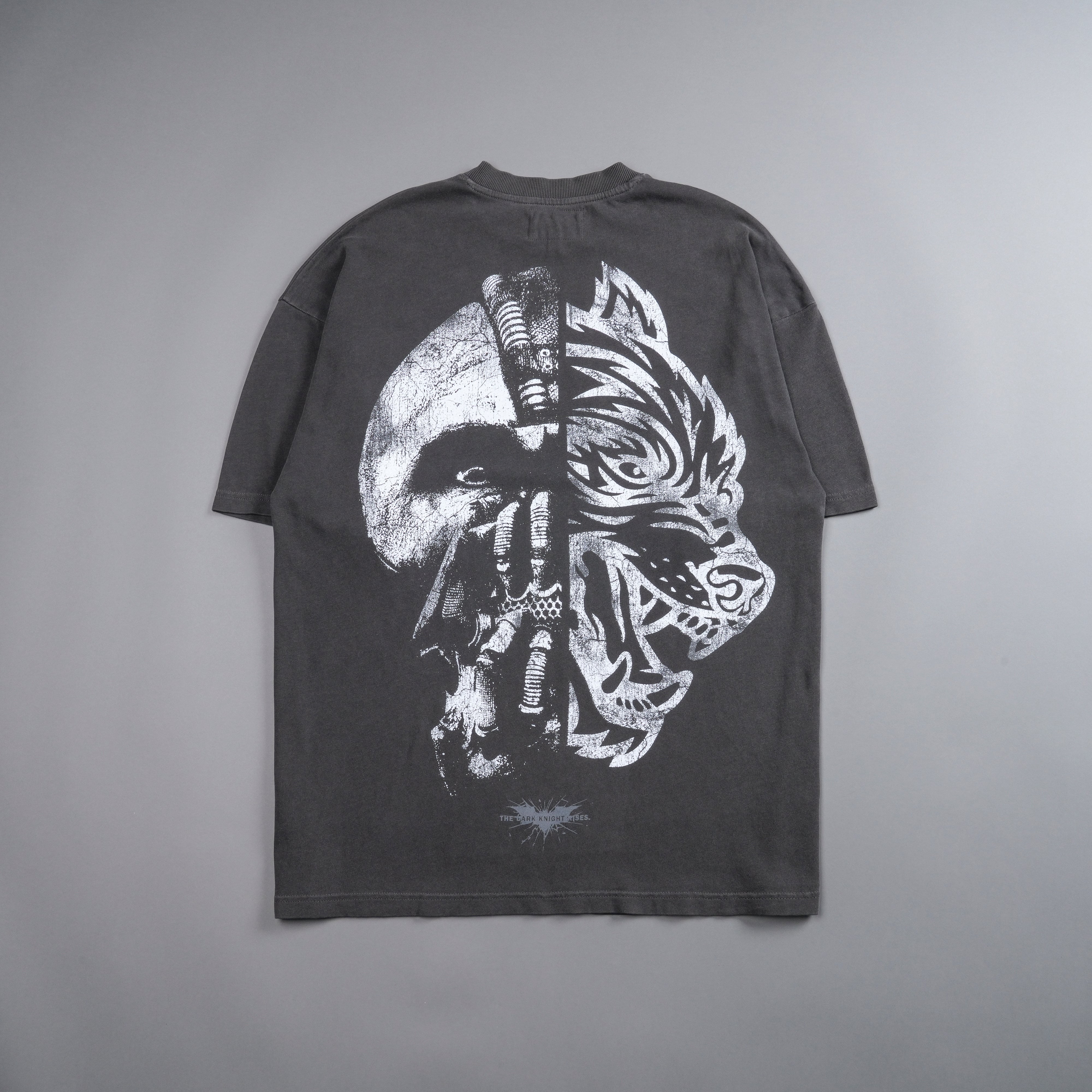 Born In It V2 "Premium" Oversized Tee in Wolf Gray