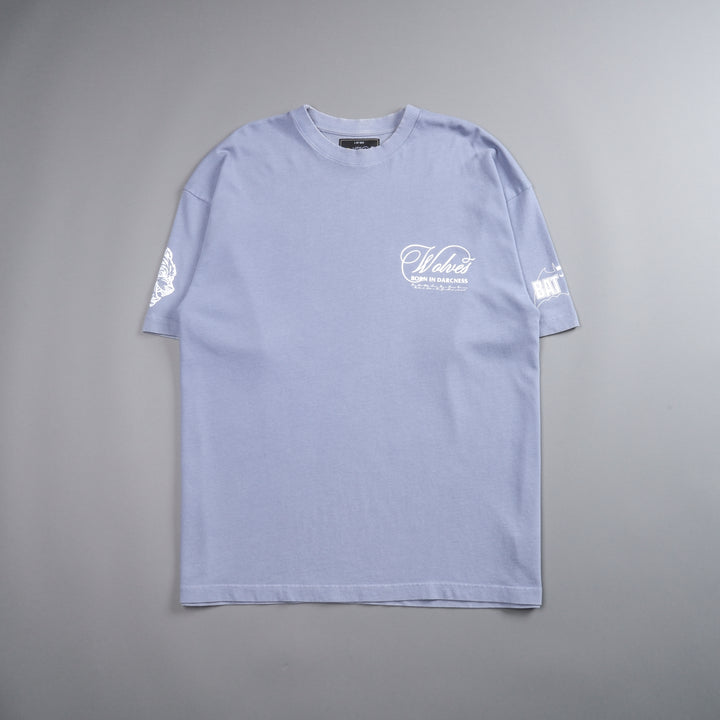 (1 Of 500) Darc Rises "Premium" Oversized Tee in Purple Stone